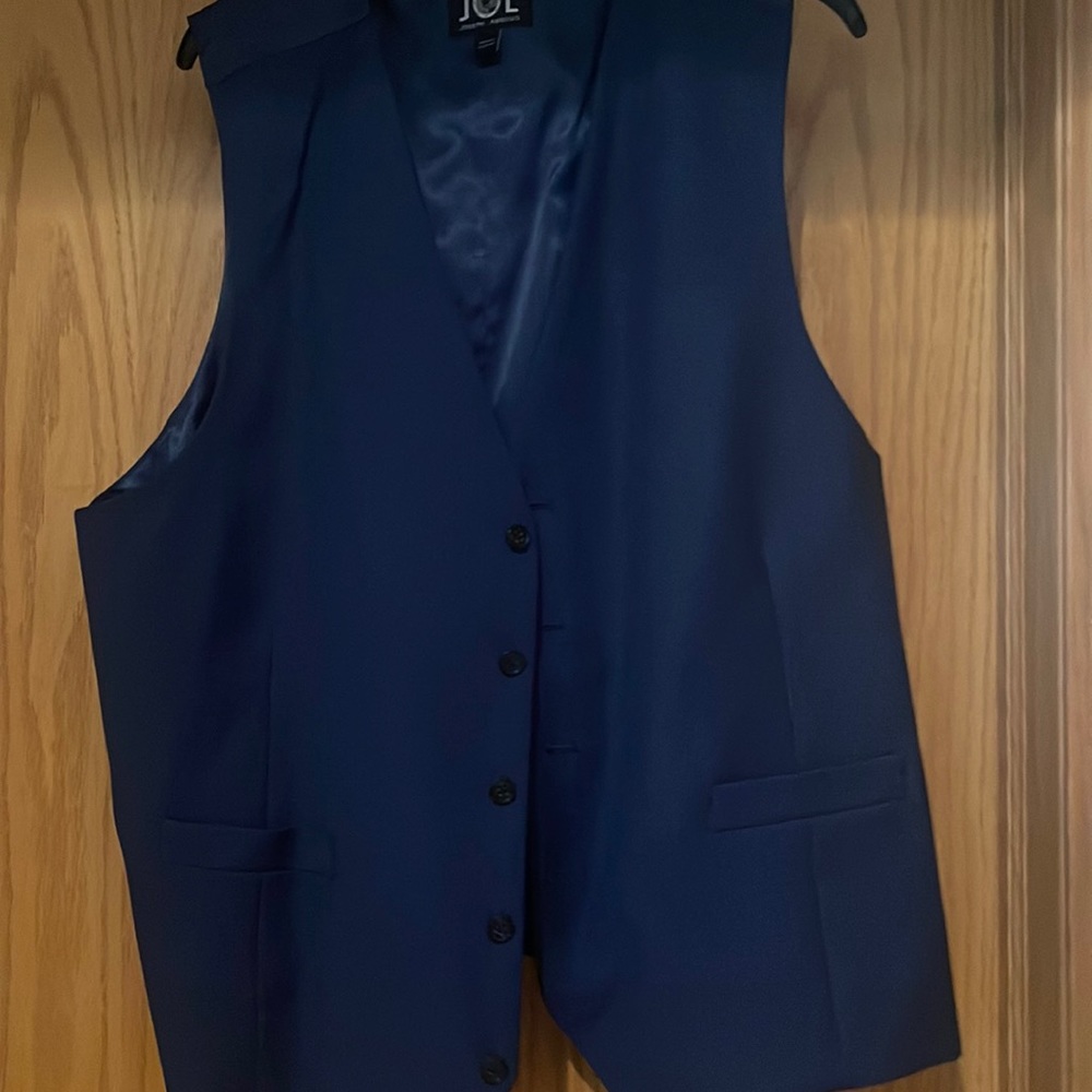 Mens blue Vest